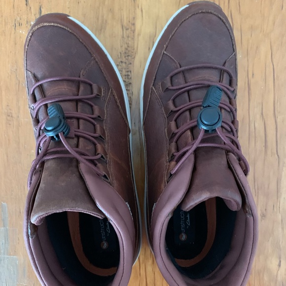 Clarks brown ankle boots - Picture 3 of 8